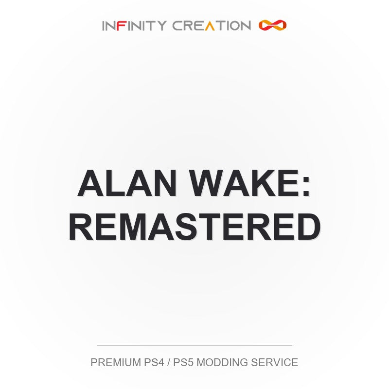 Alan Wake: Remastered Modding Your Save PS4/PS5