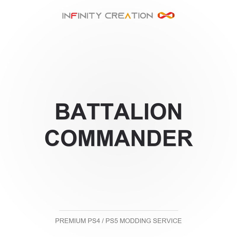 Battalion Commander Modding Your Save PS4/PS5