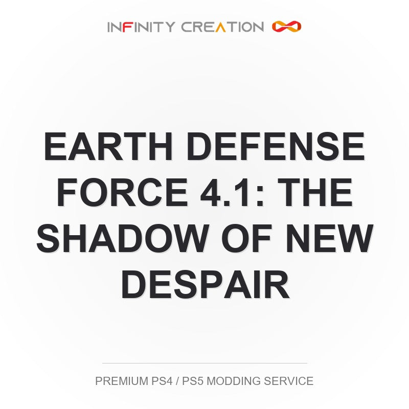 Earth Defense Force 4.1: The Shadow Of New Despair Modding Your Save PS4/PS5