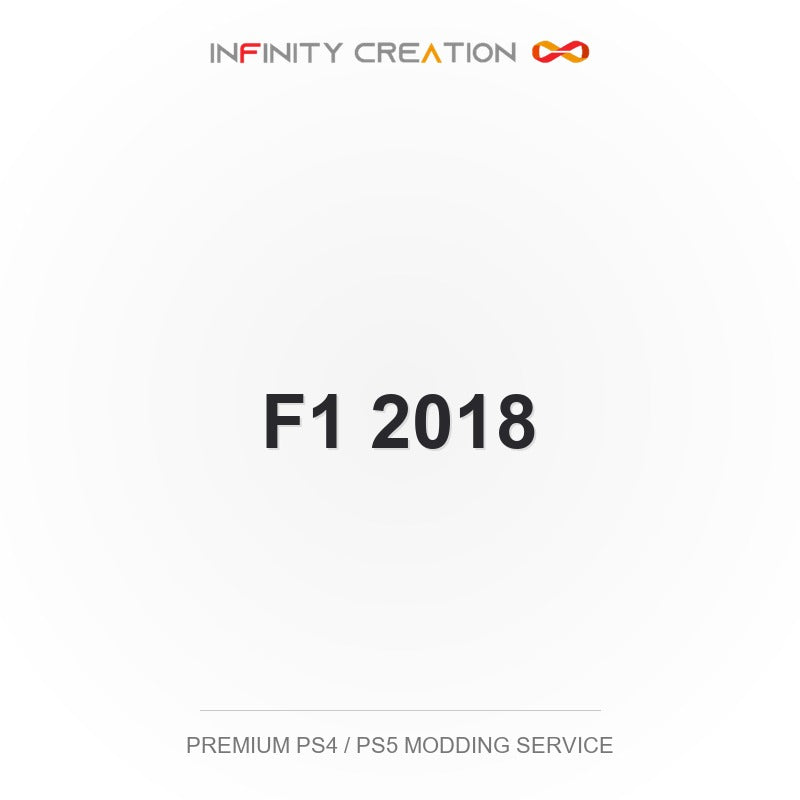 F1 2018 Modding Your Save PS4/PS5
