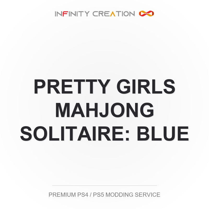 Pretty Girls Mahjong Solitaire: Blue Modding Your Save PS4/PS5