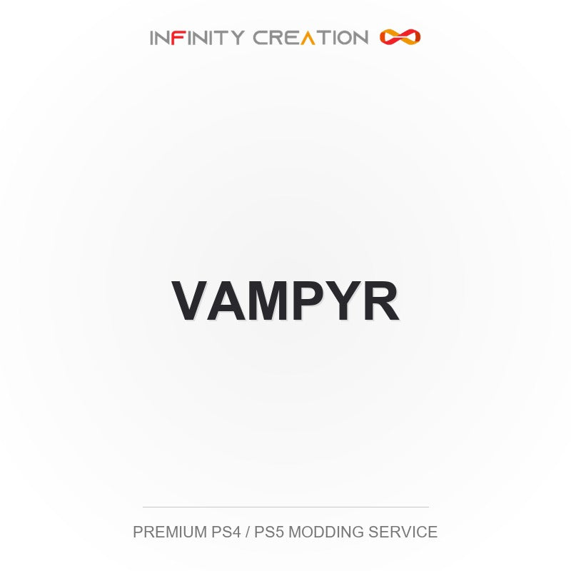 Vampyr Modding Your Save PS4/PS5