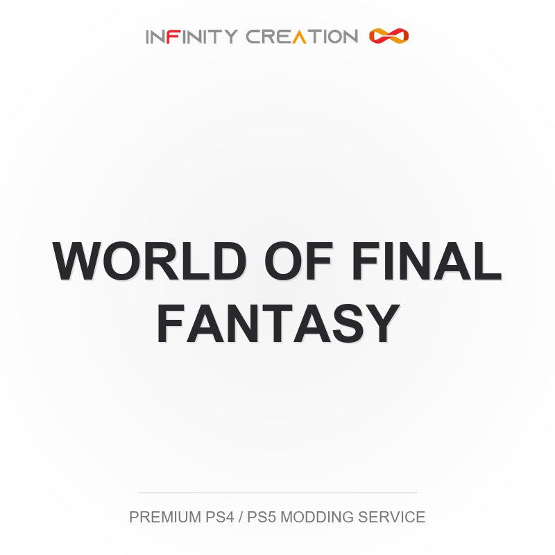 World Of Final Fantasy Modding Your Save PS4/PS5