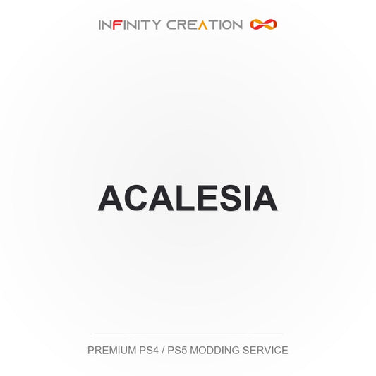 Acalesia Modding Your Save PS4/PS5