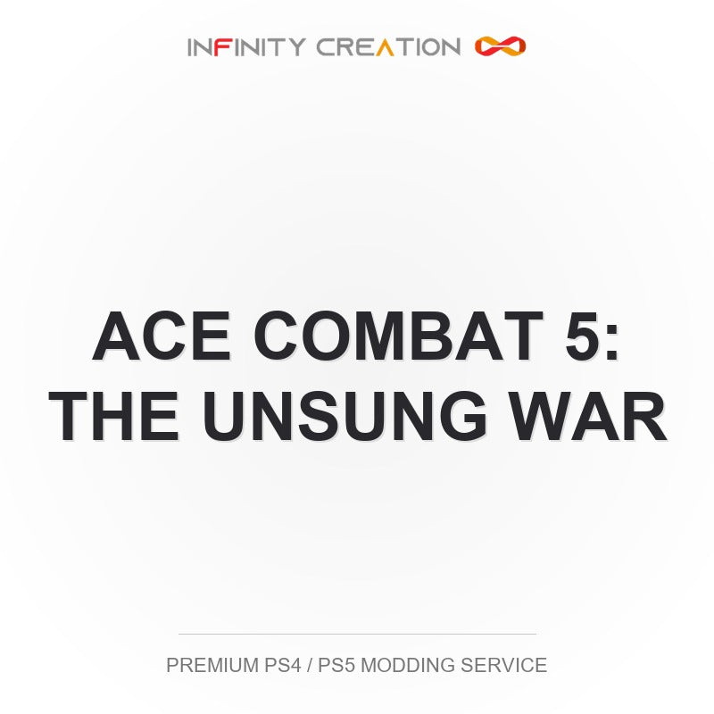 Ace Combat 5: The Unsung War Modding Your Save PS4/PS5
