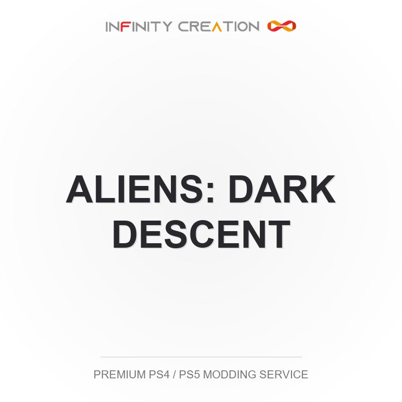 Aliens: Dark Descent Modding Your Save PS4/PS5