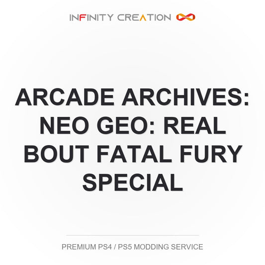 Arcade Archives: Neo Geo: Real Bout Fatal Fury Special Modding Your Save PS4/PS5