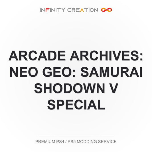 Arcade Archives: Neo Geo: Samurai Shodown V Special Modding Your Save PS4/PS5
