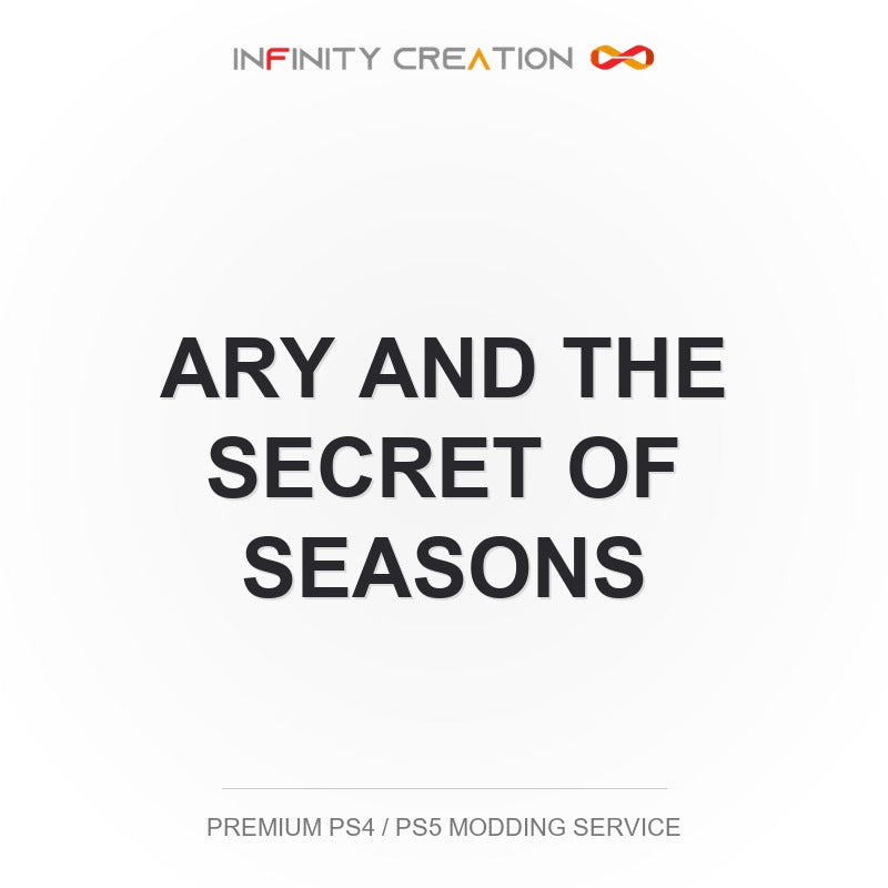 Ary And The Secret Of Seasons Modding Your Save PS4/PS5