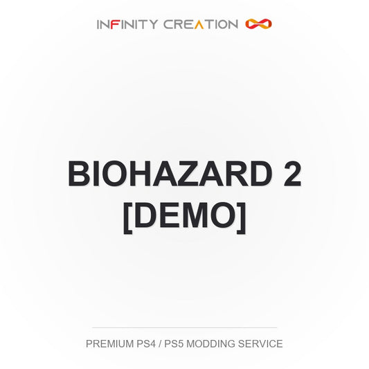 Biohazard 2 [DEMO] Modding Your Save PS4/PS5