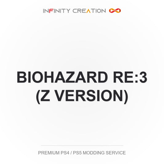 Biohazard RE:3 (Z Version) Modding Your Save PS4/PS5