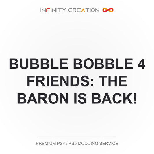 Bubble Bobble 4 Friends: The Baron Is Back! Modding Your Save PS4/PS5