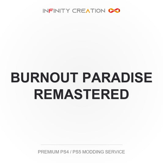 Burnout Paradise Remastered Modding Your Save PS4/PS5