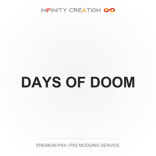 Days Of Doom Modding Your Save PS4/PS5