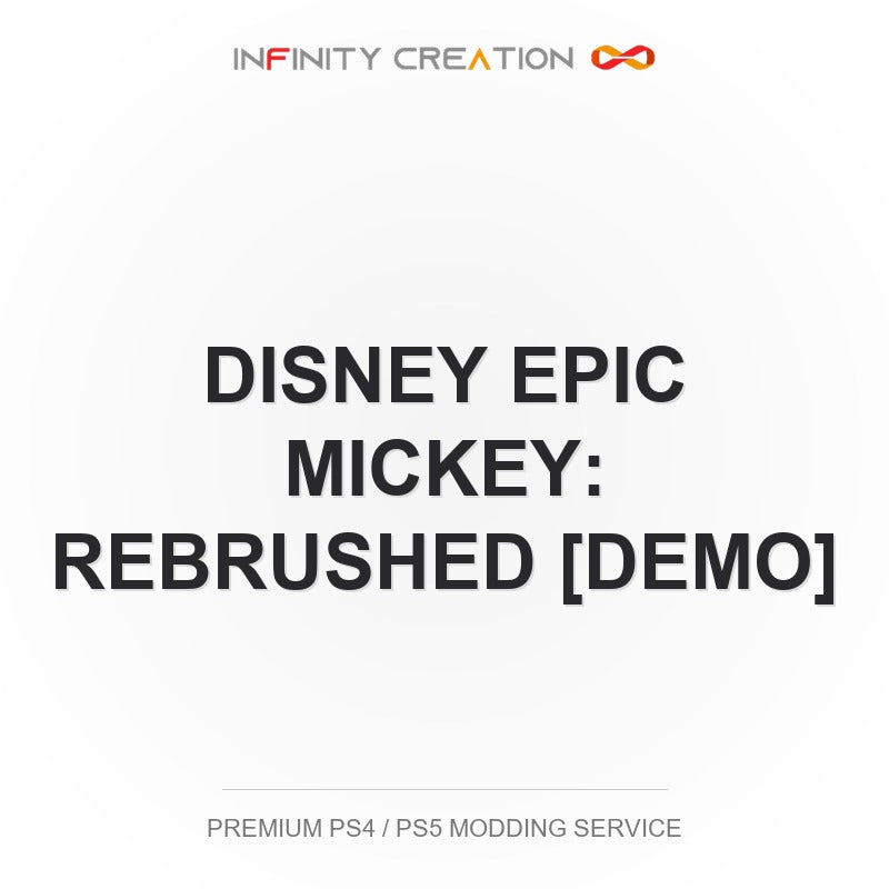 Disney Epic Mickey: Rebrushed [DEMO] Modding Your Save PS4/PS5