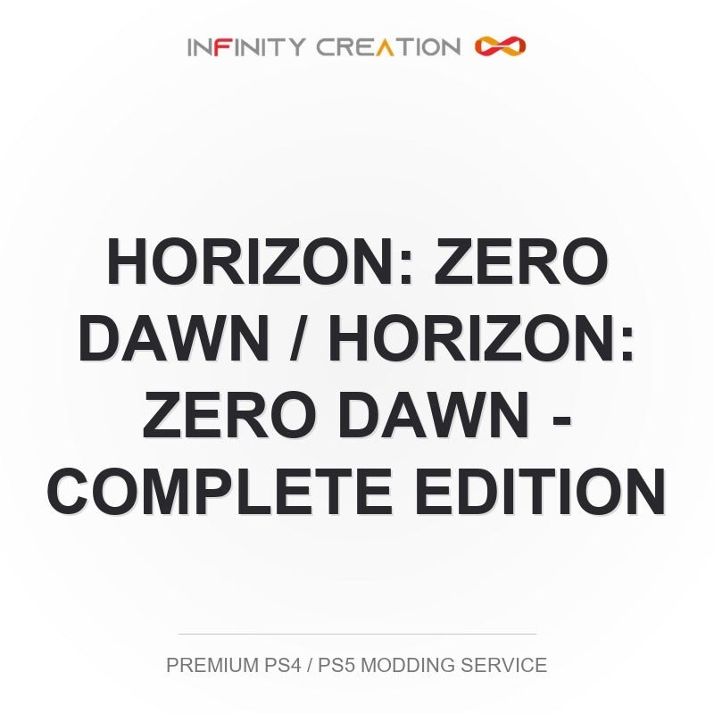 Horizon: Zero Dawn / Horizon: Zero Dawn - Complete Edition Modding Your Save PS4/PS5