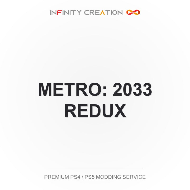 Metro: 2033 Redux Modding Your Save PS4/PS5