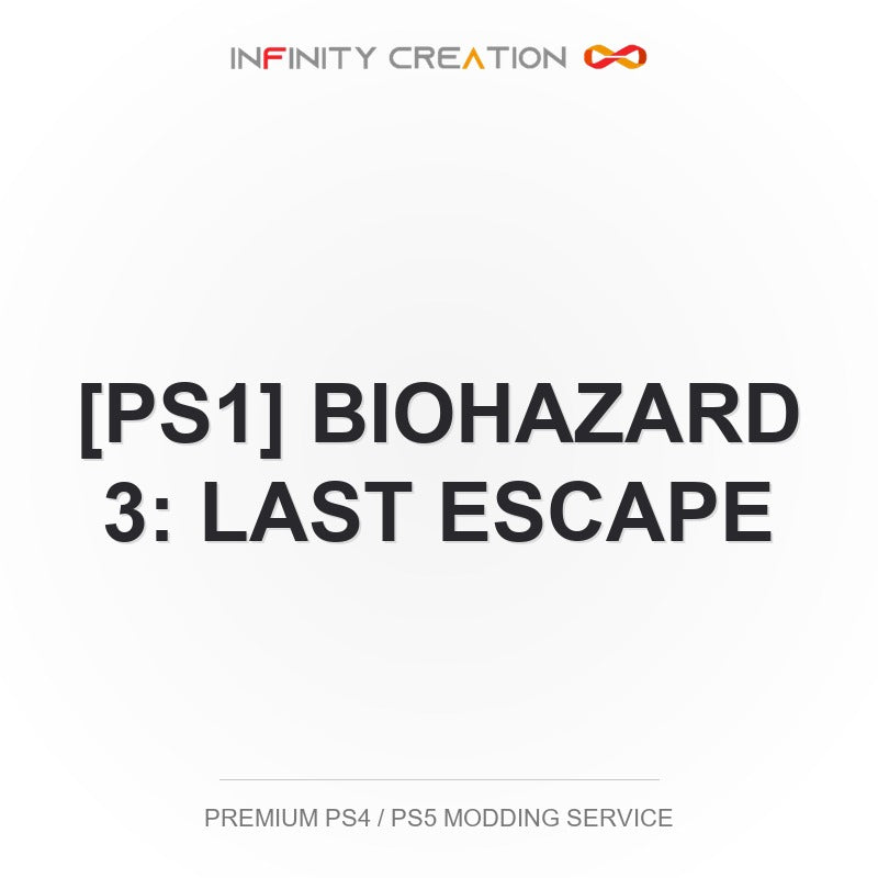 [PS1] Biohazard 3: Last Escape Modding Your Save PS4/PS5