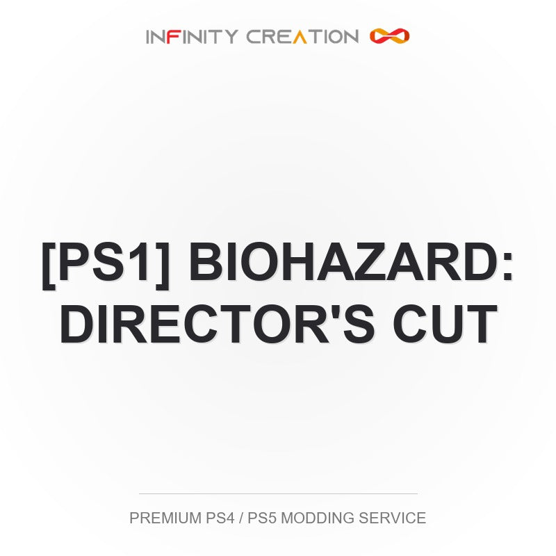 [PS1] Biohazard: Director's Cut Modding Your Save PS4/PS5