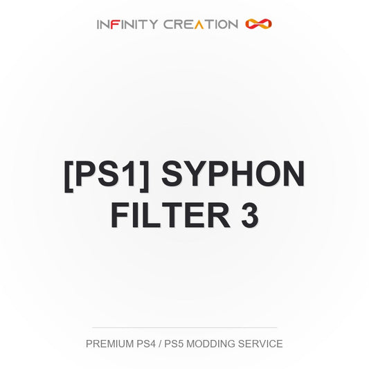 [PS1] Syphon Filter 3 Modding Your Save PS4/PS5