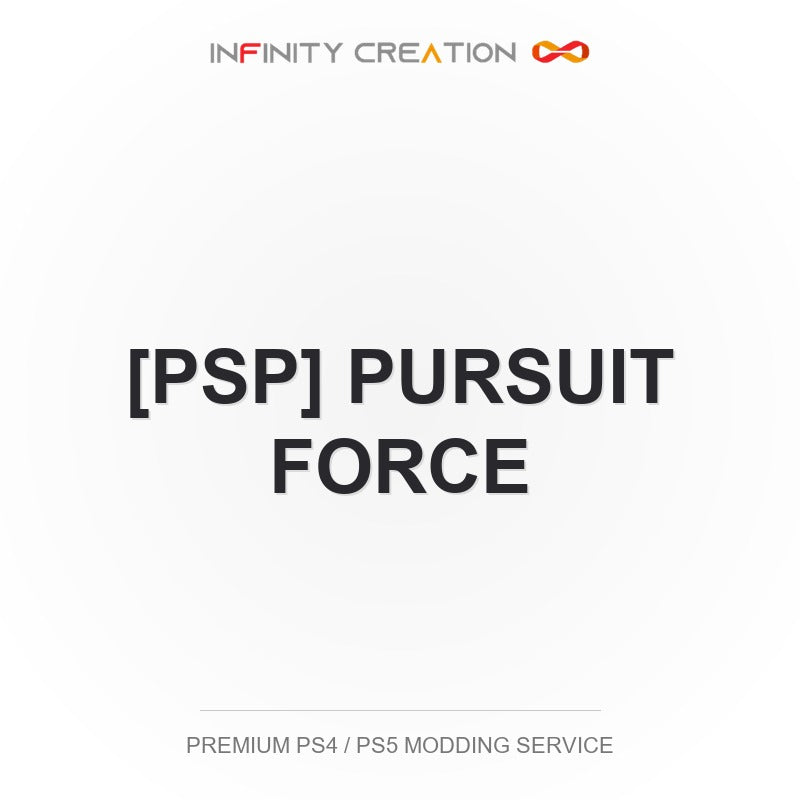 [PSP] Pursuit Force Modding Your Save PS4/PS5