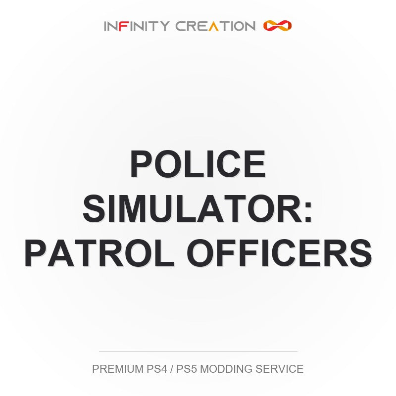 Police Simulator: Patrol Officers Modding Your Save PS4/PS5