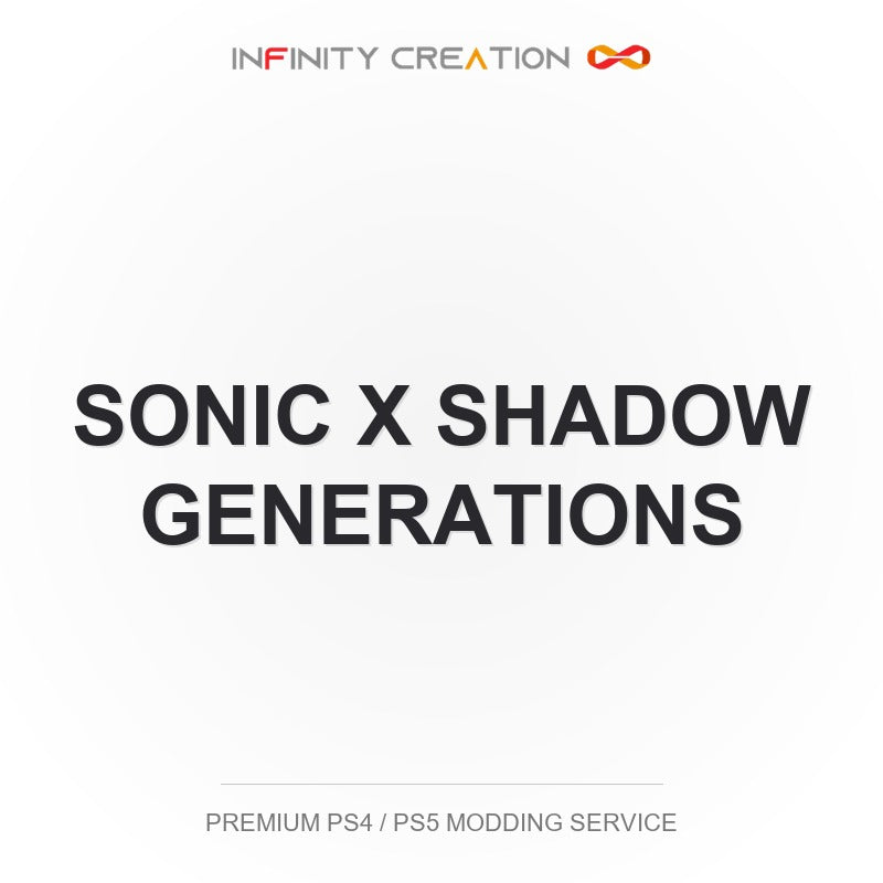 Sonic X Shadow Generations Modding Your Save PS4/PS5