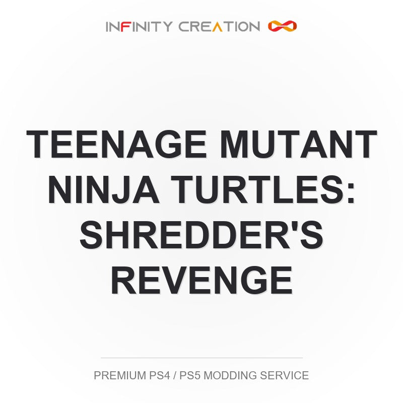 Teenage Mutant Ninja Turtles: Shredder's Revenge Modding Your Save PS4/PS5