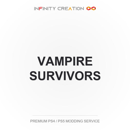 Vampire Survivors Modding Your Save PS4/PS5