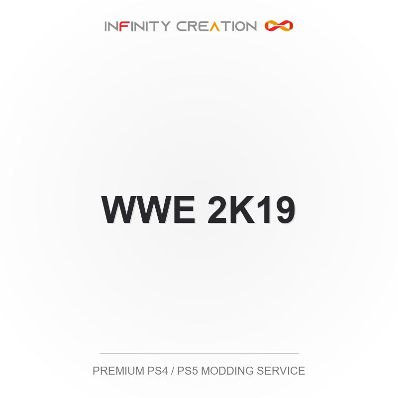 WWE 2K19 Modding Your Save PS4/PS5