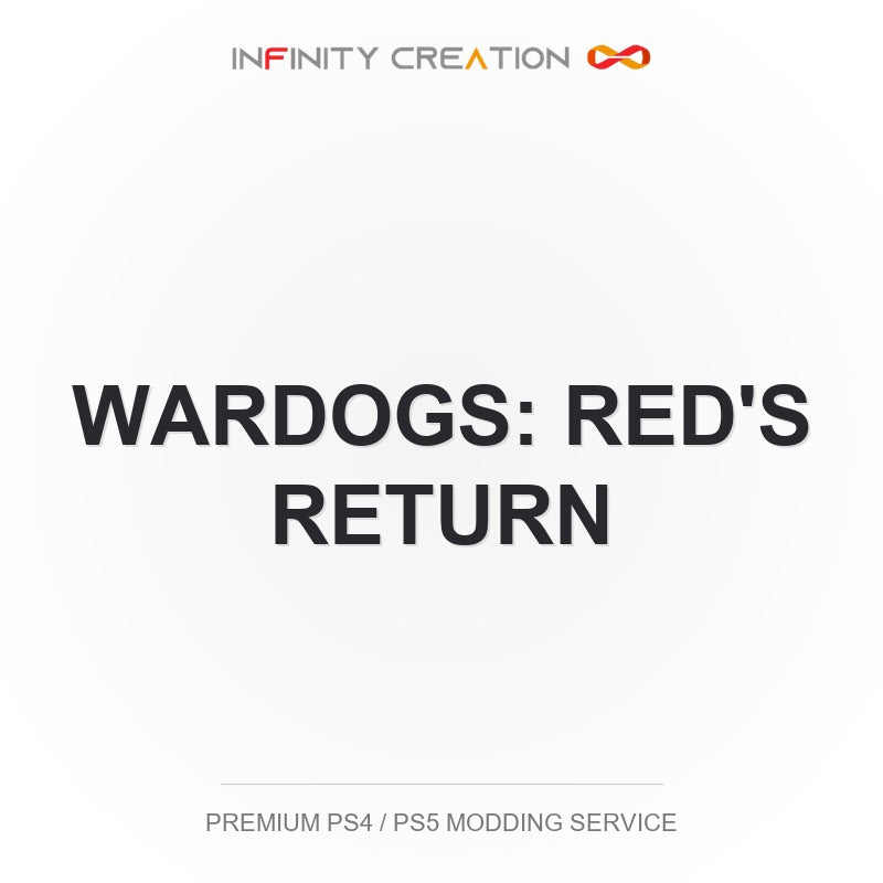 WarDogs: Red's Return Modding Your Save PS4/PS5