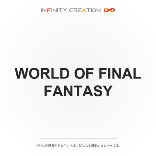 World Of Final Fantasy Modding Your Save PS4/PS5