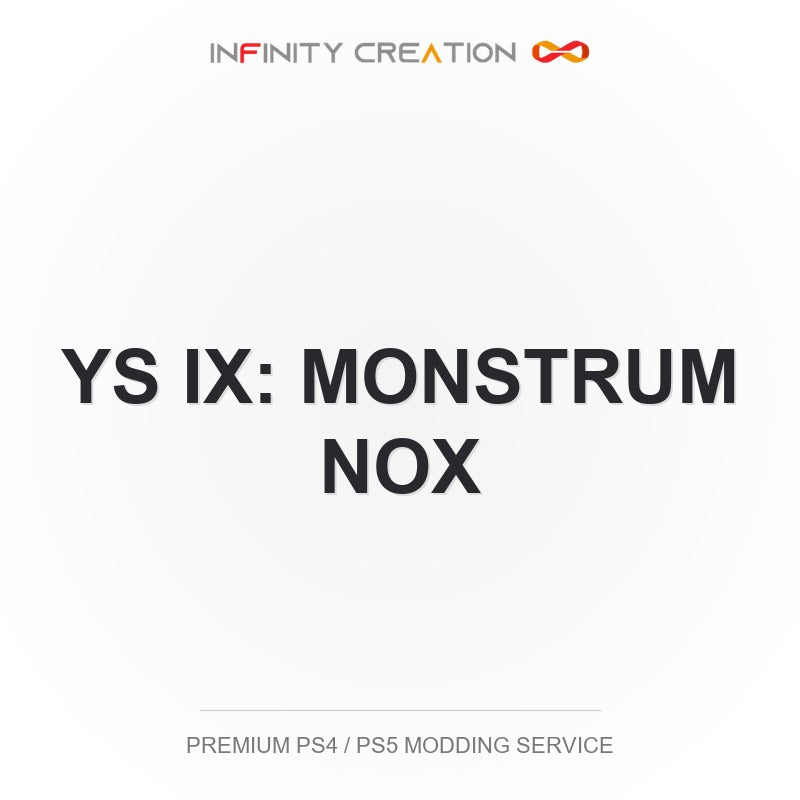 Ys IX: Monstrum Nox Modding Your Save PS4/PS5
