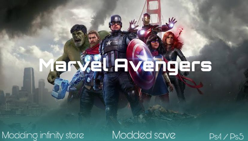 Marvel Avengers Modded Save PS4/PS5